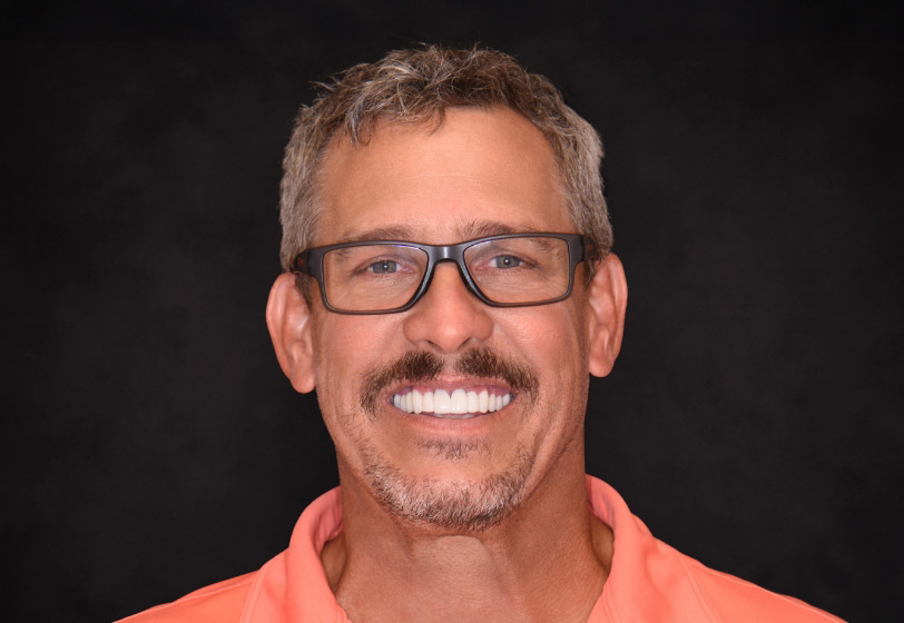 man smiling after dental care at Creative Smiles Dentistry in Tucson, AZ